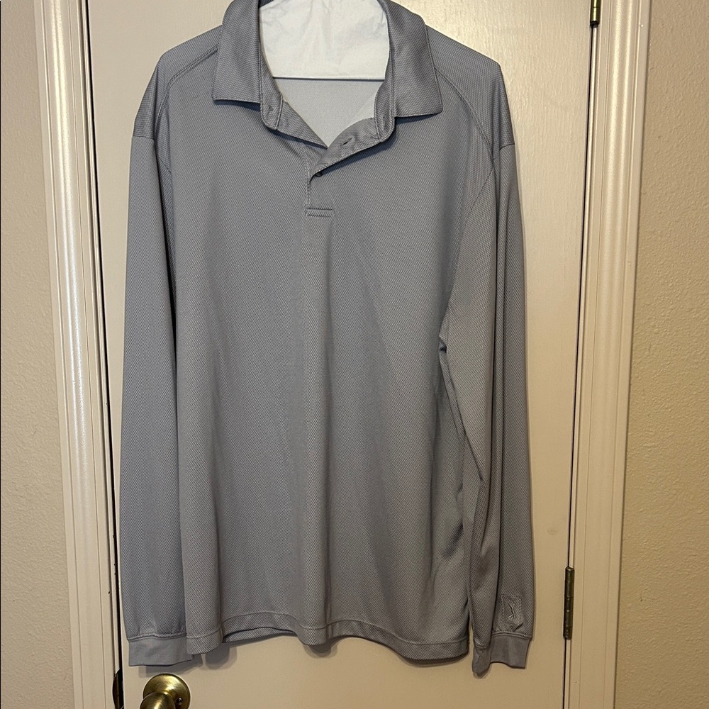 PGA Tour Men's Gray Polo Shirt
